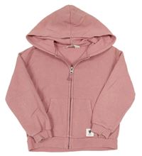 Staroružová prepínaci mikina s kapucňou H&M
