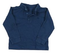 Tmavomodré polo tričko Matalan