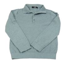 Svetlomodrý ľahký sveter s golierikom Next