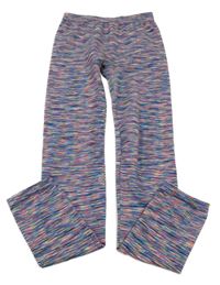 Farebné melírované thermo legíny