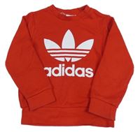 Černá mikina s logem Adidas