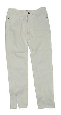Biele skinny rifle Y.F.K.