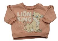 Starorůžová mikina s Nalou - Lví Král Primark