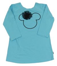 Svetlomodrá tunika s Minnie a 3D mašlou