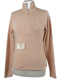 Nové - Dámská světlerůžová fleecová mikina Primark 