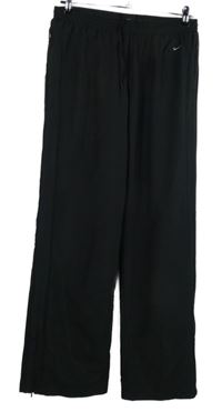 Dámské černé šusťákové funkční kalhoty Nike 