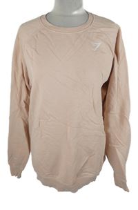 Pánská světlerůžová mikina Gymshark 