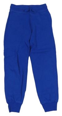 Safírové cuff tepláky H&M