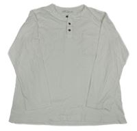 Bílé triko s knoflíčky Zara