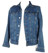 Dámska modrá rifľová bunda H&M