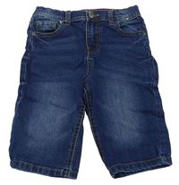 Tmavomodré riflové skinny kraťasy Denim Co.