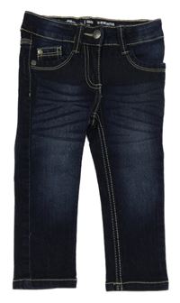 Tmavomodré skinny rifle Lupilu