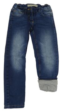 Tmavomodré podšité rifle Pocopiano