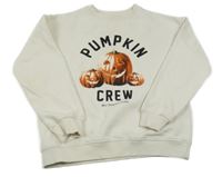 Smotanová mikina s dýněmi F&F