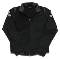 Čierno-tmavosivá športová prepínaci mikina Stanno