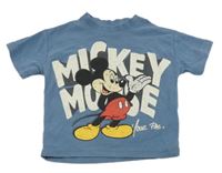 Modré tričko s Mickeym Primark 