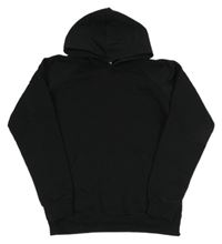 Čierna mikina s kapucňou Woodbank