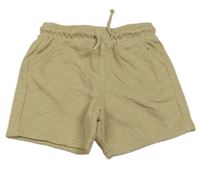 Béžové teplákové kraťasy Tu