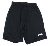 Čierne športové kraťasy s logom Jako