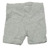Šedé elastické kraťasy H&M