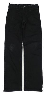 Černé slim fit rifle H&M