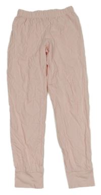 Světlerůžové pyžamové kalhoty C&A