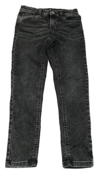 Černé plísňové skinny teplákové rifle C&A