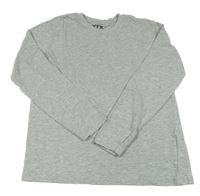 Sivé melírované tričko Y.F.K.