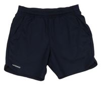 Tmavomodré funkčné tenisové kraťasy s logom ARTENGO