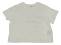 Biele crop tričko H&M