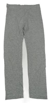 Sivé melírované legíny H&M