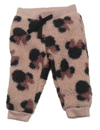 Staroružové huňaté tepláky s Minnie Disney