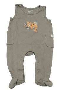 Hnědé dupačky s tygrem Staccato