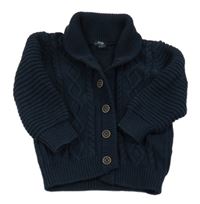 Tmavomodrý prepínaci sveter Kiabi