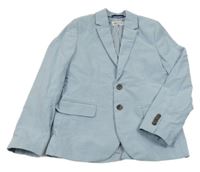 Světlemodré melírované slavnostní sako H&M