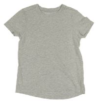 Sivé melírované tričko Nutmeg