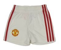 Bílé fotbalové kraťasy - Manchester United Adidas