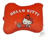 Nové - Červený polštář s Hello Kitty