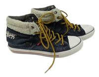 Tmavomodré tenisky riflového vzhledu Levi´s vel. 39