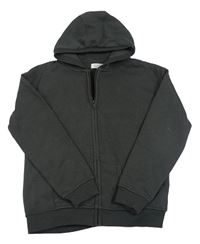 Tmavosivá prepínaci mikina s kapucňou Primark