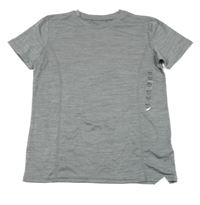 Nové - šedé melírované sportovní tričko dunnes