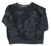 Tmavosivá vzorovaná mikina Pep&Co