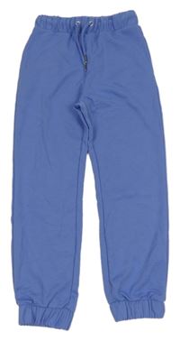 Fialové rebrované športové tepláky Primark