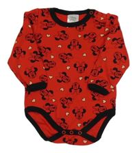 Červeno-černé body s Minnie Disney