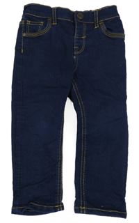 Tmavomodré skinny rifle Matalan