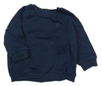 Tmavomodrá mikina Matalan