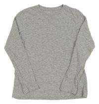 Sivé melírované tričko H&M