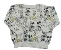 Biela mikina s Minnie a kamarády George