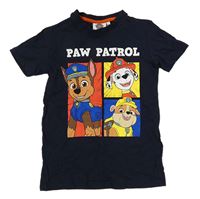 Tmavomodré tričko - Tlapková patrola Nickelodeon