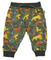 Khaki tepláky se Simbou a kamarády Disney